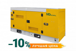 Резервный дизельный генератор МД АД-24С-Т400-1РКМ29 в шумозащитном кожухе