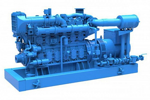 Газопоршневая электростанция TSS Yuchai-500